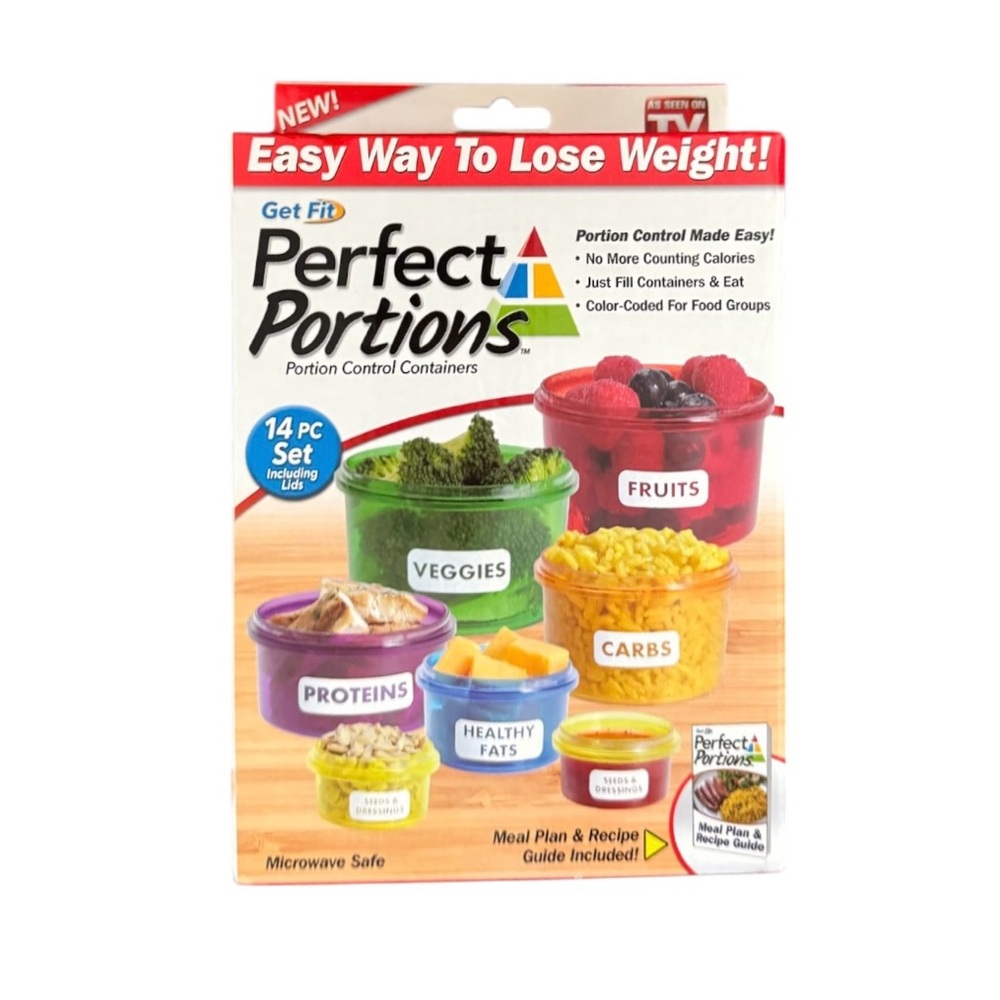 Perfect Portions Control Containers Set